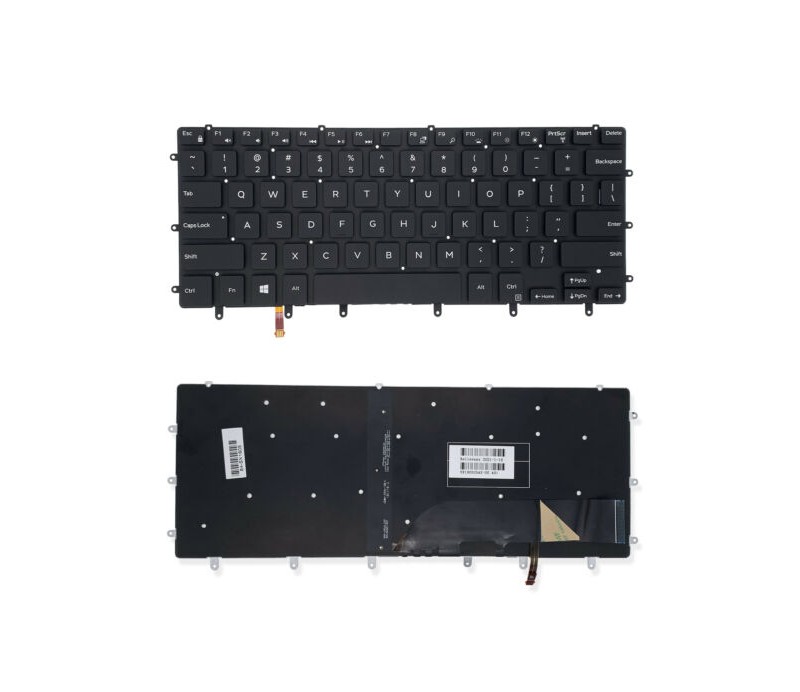 New US Laptop Keyboard For DELL XPS 15 9550 15 9560 9570 15BR Backlit