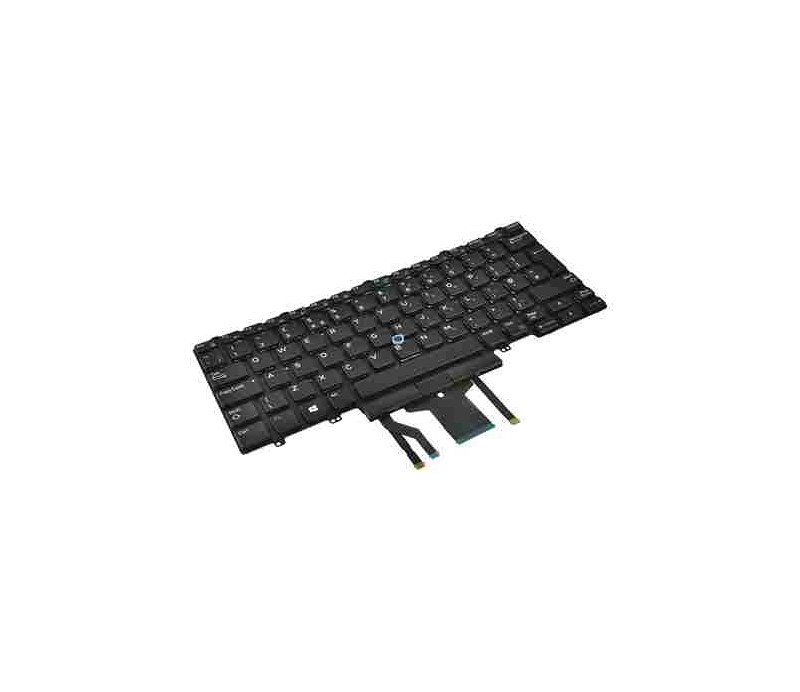 Dell OEM Latitude 5490 / 7490 / 5495 Laptop Backlit Keyboard - Dual Point - 4VMV0