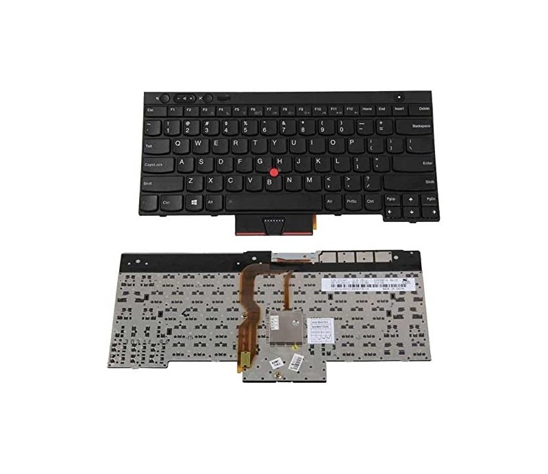 New Laptop US Black Keyboard Replacement for Lenovo IBM Thinkpad T530 X230 W530 T430 T430i T430s L530 04x1201 0c01885 Cs12-84us