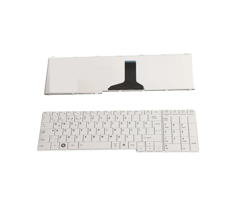 Toshiba MP-09M86DN6920 MP-09B13SU6930 MP-09N16E0-698 Notebook Keyboard-(White)