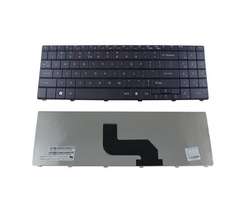 Replacement Keyboard for Gateway NV52 NV53 NV54 NV56 NV58 NV59 NV73 NV74 NV78 NV79 MS2273 MS2274 MS2288, US Layout Black Colour