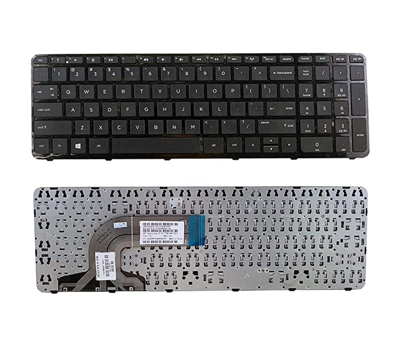 Laptop Keyboard for Hp Pavilion 15-E 15-e000 15-N 15-n000 Glossy Black Frame Black CA-FR 719853-DB1 AER65K00210 2B-06902Q110