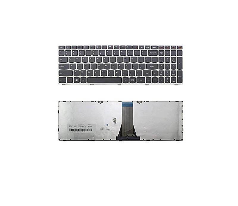 Laptop Keyboard with for Lenovo Z50-70 Z50-75 Z70-80 Flex 2-15, US Layout Black Without Backlite