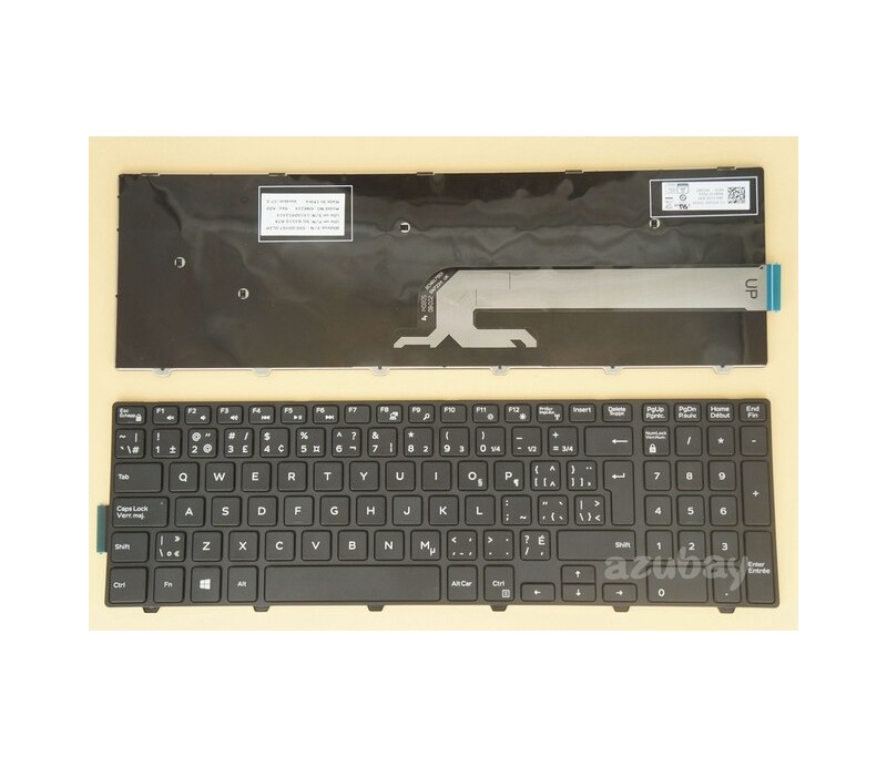 New Dell Inspiron 15 3541 3542 3543 3551 3552 Canadian Bilingual Keyboard 0415R2