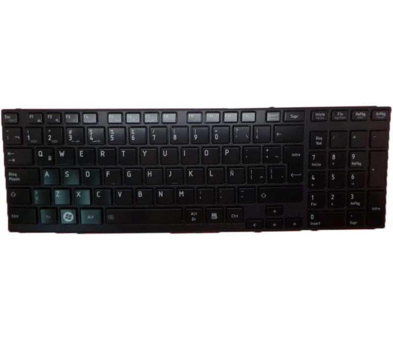 Laptop Keyboard for Toshiba Satellite A660 A660D A665 A665D Latin America LA MP-09N56LA66981 PK130CX2C32 Black