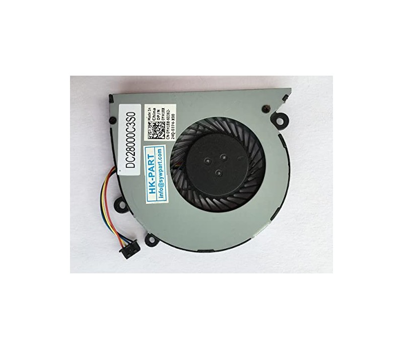 HK-Part Replacement Fan for Dell Latitude 6430u Series CPU Cooling Fan DP/N CN-0YH18X 0YH18X YH18X 4-Pin 4-Wire