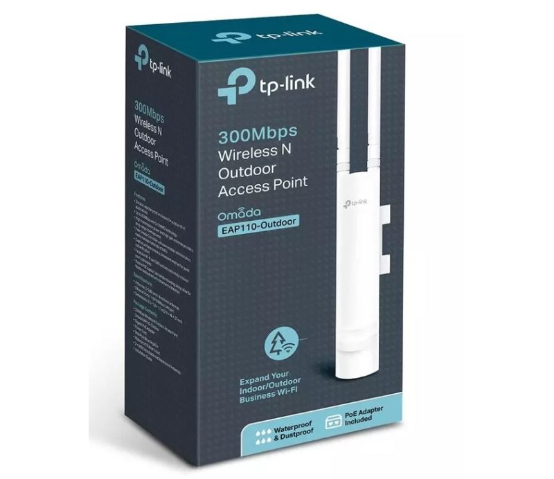 TP-Link 300 Mbps Outdoor Wi-Fi Access Point | EAP110-Outdoor