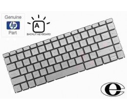 HP Pavilion 14-CD 14M-CE 14-CE Silver Backlit Keyboard