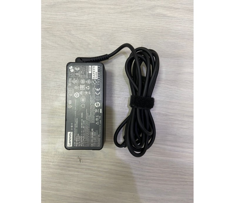 LENOVO ADAPTER SMALL PIN 20V 2.5A 45W BLACK COLOUR