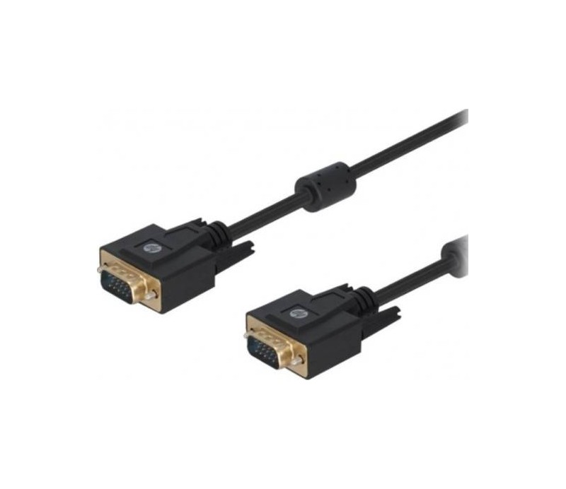 HP VGA to VGA Cable 1.0 m, 15 pin HD D-Sub (HD-15) - male to 15 pin HD D-Sub (HD-15) - male