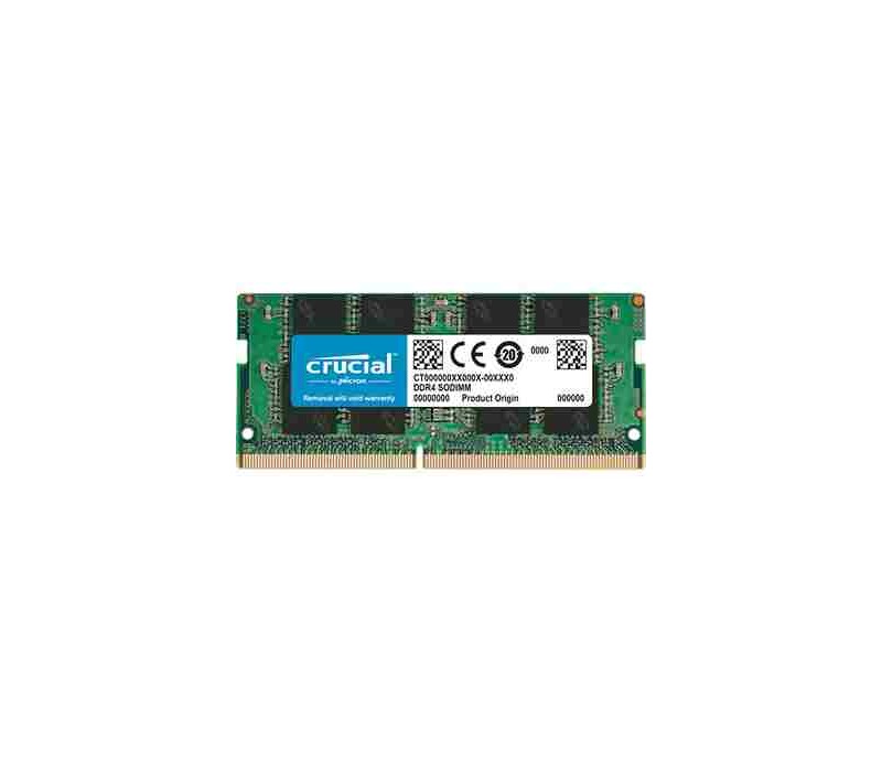 Crucial 8GB Laptop DDR4 3200 MHz SODIMM Memory Module (1 x 8GB)BH CR8G4SFRA32A MFR CT8G4SFRA32A