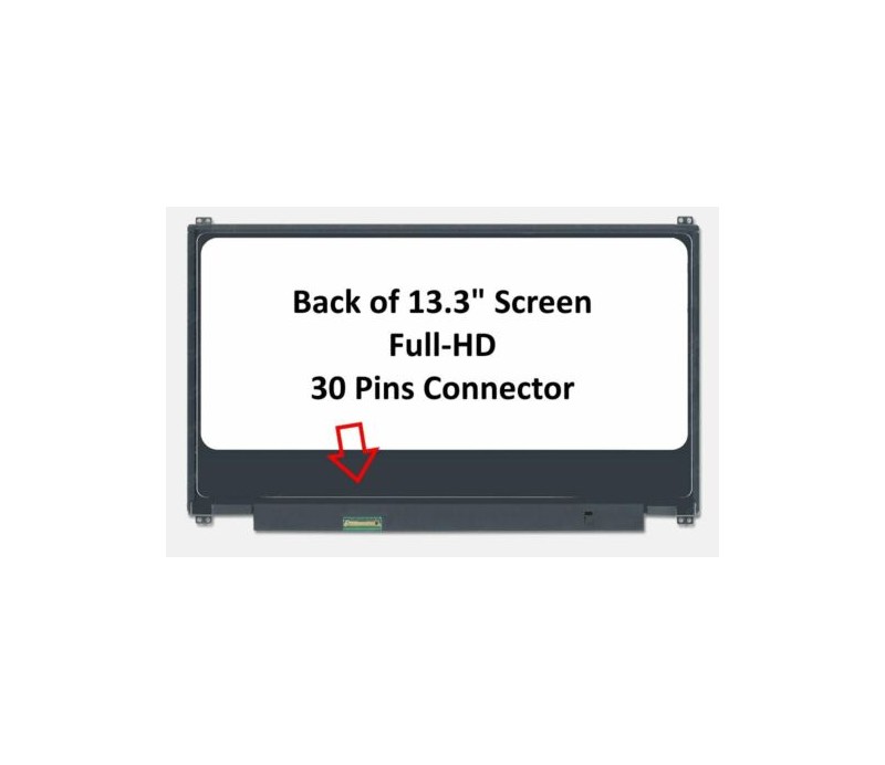 LAPTOP SCREEN 13.3 30PIN SITE SCREW