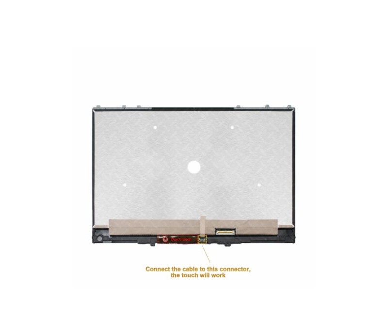 13.3" For Lenovo YOGA 730-13IKB 4K UHD LCD Touchscreen Digitizer Assembly +Frame