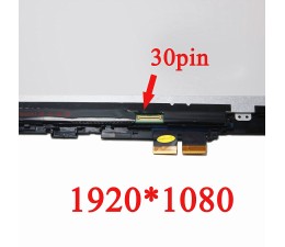 LCDOLED® 14.0 inch Replacement Touch Screen Digitizer Front Glass Panel + Bezel for Lenovo Flex 4-14 4-1470 80SA 4-1480 80VD