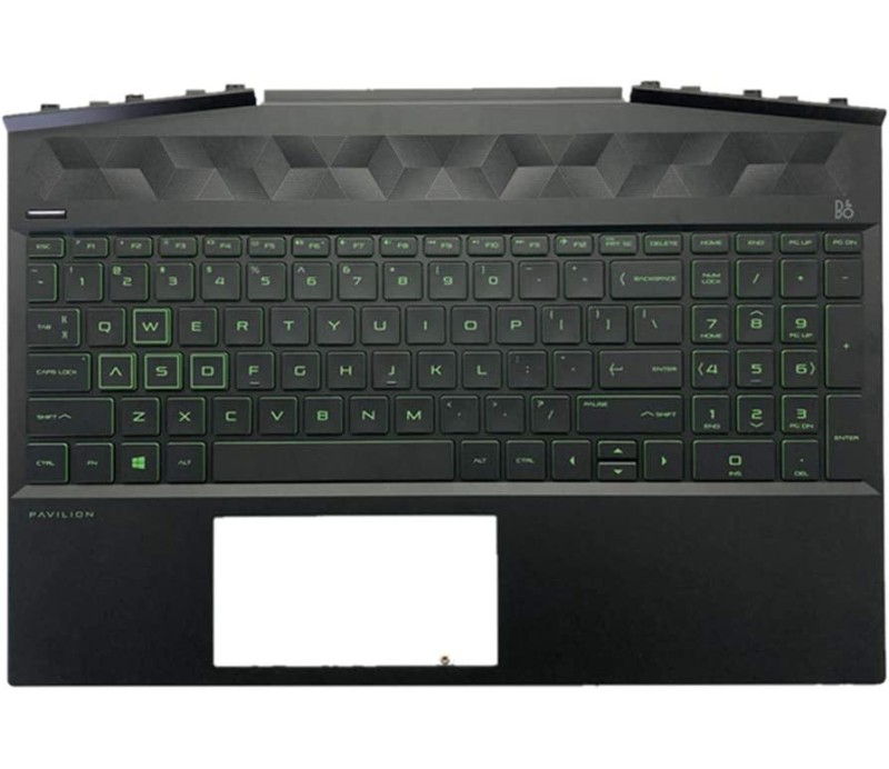 HP 15-DK C+KEYBOARD PALMREST